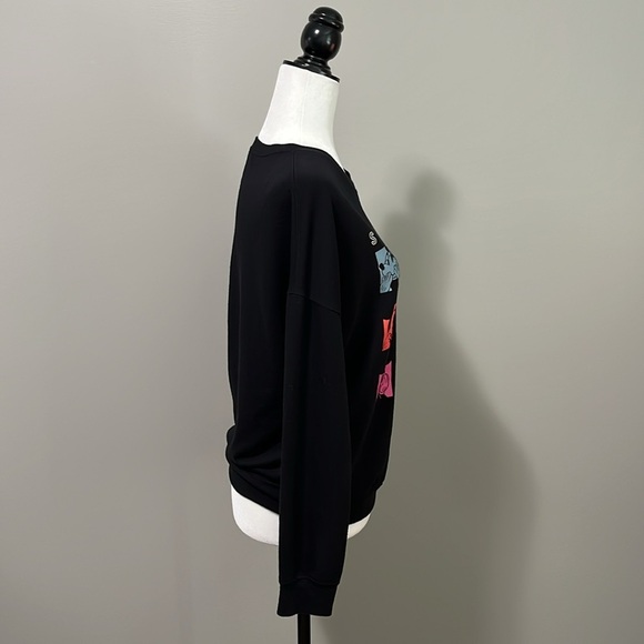 Disney Mickey Mouse Soft Knit Screened Image Crewneck Sweatshirt - Picture 10 of 14